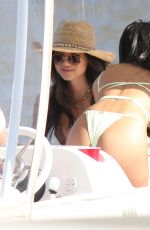 CJ FRANCO Celebrates Her Birthday with TINA LOUISE and VICTORIA BUSH at a Boat in Westlake Village 02/08/2022