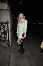 CLARA PAGET Arrives at Rico Presentation at LFW in London 02/18/2022