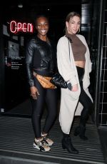 CLARESSA SHIELDS and MIKAELA MAYER at Chotto Matte in London 02/07/2022