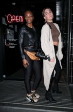 CLARESSA SHIELDS and MIKAELA MAYER at Chotto Matte in London 02/07/2022
