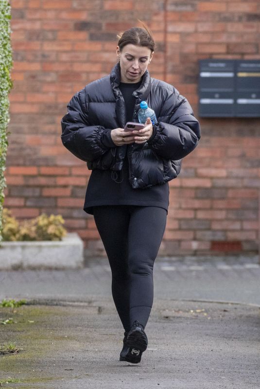 COLEEN ROONEY Leaves Her Morning Class in Cheshire 02/07/2022