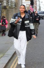 CORA CORRE Out and About in London 02/25/2022