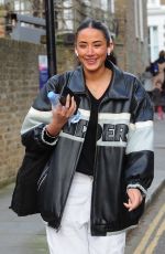 CORA CORRE Out and About in London 02/25/2022