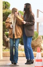 COURTENEY COX and COCO ARQUETTE at Nobu in Malibu 02/19/2022