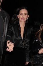 COURTENEY COX Leaves Brit Awards 2022 in London 02/08/2022