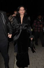 COURTENEY COX Leaves Brit Awards 2022 in London 02/08/2022