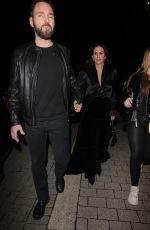 COURTENEY COX Leaves Brit Awards 2022 in London 02/08/2022