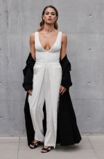 CRISTINA MARINO at Emporio Armani Show at Milan Fashion Week 02/24/2022