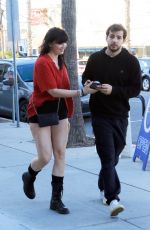 DAISY LOWE Out and About in Los Angeles 01/30/2022