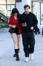 DAISY LOWE Out and About in Los Angeles 01/30/2022