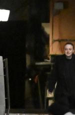 DAKOTA FANNIN on the Night Set of Ripley in Venice 02/03/2022