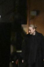 DAKOTA FANNIN on the Night Set of Ripley in Venice 02/03/2022