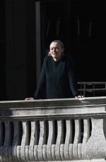 DAKOTA FANNING on the Set of Ripley in Venice 02/02/2022
