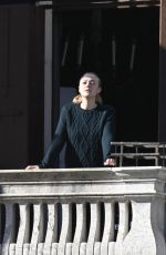 DAKOTA FANNING on the Set of Ripley in Venice 02/02/2022