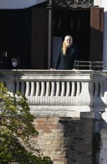 DAKOTA FANNING on the Set of Ripley in Venice 02/02/2022