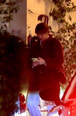DAKOTA JOHNSON Leaves Sunset Tower Hotel in West Hollywood 02/02/2022