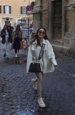 DANNA PAOLA Out on Touristic Tour in Rome 02/24/2022