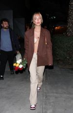 DELILAH HAMLIN at Il Pastaio in Beverly Hills 02/18/2022