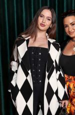 DEMI LOVATO at Klutch Sports Group x UTA Dinner in Los Angeles 02/11/2022