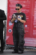 DEMI LOVATO Leaves Super Bowl LVI in Inglewood 02/13/2022