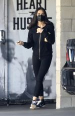 DEMI MOORE at a Gym in Los Angeles 02/02/2022