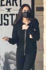 DEMI MOORE at a Gym in Los Angeles 02/02/2022