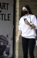 DEMI MOORE Leaves Heart & Hustle Gym in Los Angeles 01/31/2022