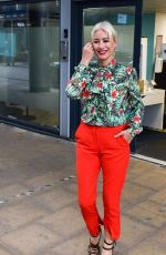 DENISE VAN OUTEN Out and About in Leeds 02/23/2022