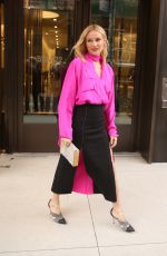 DIANE KRUGER Arrives at Jason Wu Show at New York Fashion Week 02/12/2022