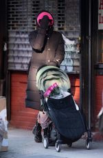 DIANE KRUGER Buys Bouquet of Flowers on Valentine