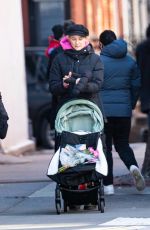 DIANE KRUGER Buys Bouquet of Flowers on Valentine