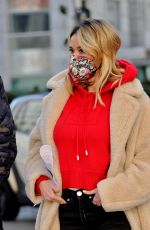 DILETTA LEOTTA Leaves Radio 105 in Milan 02/17/2022