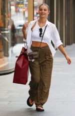 DOMENICA CALARCO Shopping at Bally Store in Sydney 02/03/2022