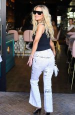 DORIT KEMSLEY Arrives at RHOBH Set in Beverly Hills 02/09/2022