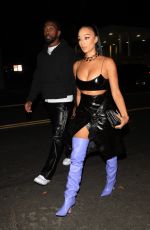 DRAYA MICHELE Arrives at Kanye West