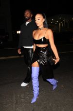 DRAYA MICHELE Arrives at Kanye West