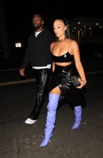 DRAYA MICHELE Arrives at Kanye West