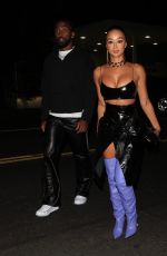 DRAYA MICHELE Arrives at Kanye West