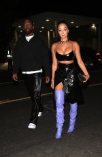 DRAYA MICHELE Arrives at Kanye West