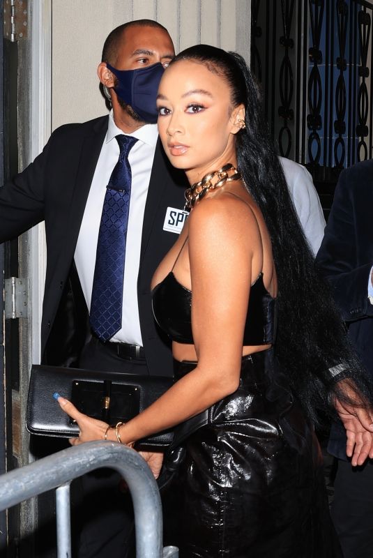 DRAYA MICHELE Arrives at Kanye West