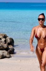 DRAYA MICHELLE in Bikini at a Beach in Maldives 02/19/2022