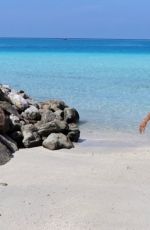 DRAYA MICHELLE in Bikini at a Beach in Maldives 02/19/2022