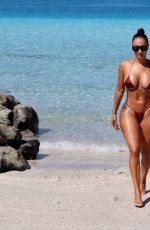 DRAYA MICHELLE in Bikini at a Beach in Maldives 02/19/2022
