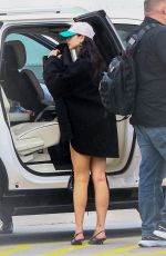 DUA LIPA Arrives at Her Future Nostalgia Tour 2022 at FTX Arena in Miami 02/09/2022