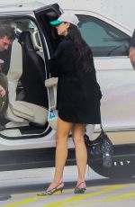 DUA LIPA Arrives at Her Future Nostalgia Tour 2022 at FTX Arena in Miami 02/09/2022