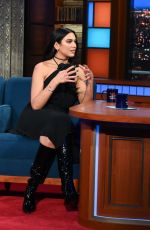DUA LIPA at Late Show with Stephen Colbert 02/03/2022