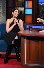 DUA LIPA at Late Show with Stephen Colbert 02/03/2022