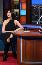DUA LIPA at Late Show with Stephen Colbert 02/03/2022