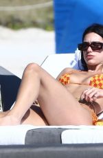 DUA LIPA in Bikini at a Pool in Miami 02/10/2022