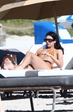 DUA LIPA in Bikini at a Pool in Miami 02/10/2022
